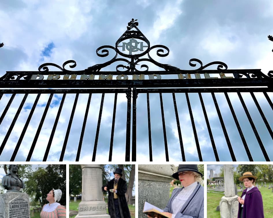 Drummond Hill Cemetery gates